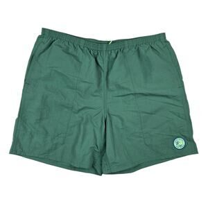 Patagonia Shorts Baggies Size XL Green Swim Trunks 7" Great Pacific Iron Works